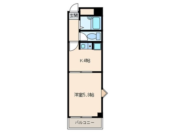 Ａフラットの物件間取画像